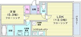 アルパインローズ2  ｜ 北海道札幌市東区北十一条東13丁目（賃貸マンション1LDK・3階・42.91㎡） その2