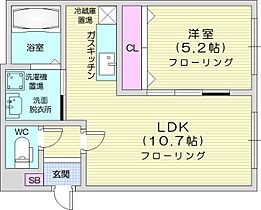 北海道札幌市西区発寒十条11丁目（賃貸マンション1LDK・1階・36.40㎡） その2