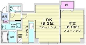 北海道札幌市東区北三十六条東15丁目（賃貸マンション1LDK・4階・33.82㎡） その2