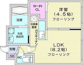 シティレジデンス東札幌  ｜ 北海道札幌市白石区東札幌五条4丁目（賃貸マンション1LDK・4階・30.39㎡） その2