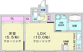 ロータスサウス  ｜ 北海道札幌市中央区南八条西8丁目（賃貸マンション1LDK・2階・37.70㎡） その2