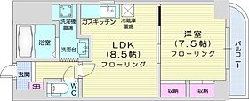 サザンシティ22  ｜ 北海道札幌市北区北二十二条西2丁目1-6（賃貸マンション1LDK・3階・36.90㎡） その2