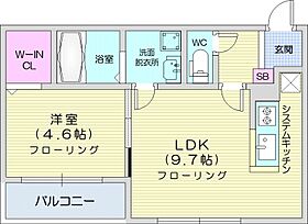 RITZGRANDEN23  ｜ 北海道札幌市東区北二十三条東1丁目（賃貸マンション1LDK・2階・33.77㎡） その2