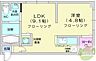 間取り：1LDK、エアコン、角部屋、都市ガス、オートロック