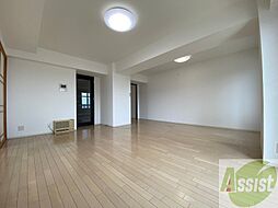 知事公館前タワーレジデンス 20階4LDKのリビング/ダイニング