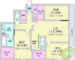 ヴィレッジ表参道 3LDKの間取図画像