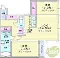 CRESTOPIA4階11.6万円