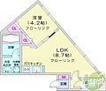 レジデンスキクスイ4階6.5万円