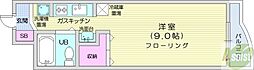 メゾンクレスト北大前 ワンルームの間取図画像
