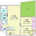 FORESTA北9条1階9.9万円