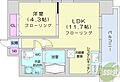 レオーネ中島公園2階5.3万円