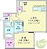 間取り：1LDK、都市ガス、浴室乾燥機、エレベーター