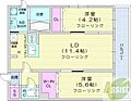 アルファスクエア福住2条4階8.6万円