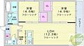 アルファスクエア平岸4条3階9.4万円