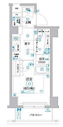 セジョリ横浜鶴見ＩＩＩ 1階1Kの間取り