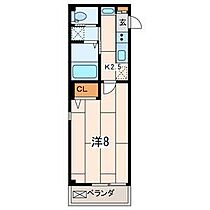 トニー冨士 303 ｜ 神奈川県川崎市幸区幸町１丁目780-43（賃貸マンション1K・3階・24.54㎡） その2