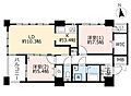 アクアタウン納屋橋住宅棟26階18.3万円