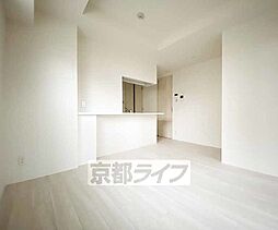 京都地下鉄東西線 二条城前駅 徒歩13分の賃貸マンション 5階1SLDKのリビング/ダイニング