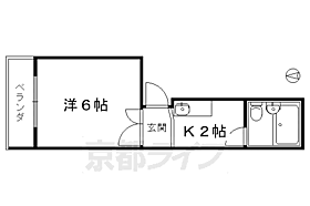 上野マンション 202 ｜ 京都府京都市北区大宮東小野堀町（賃貸マンション1K・2階・18.90㎡） その2