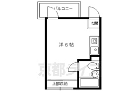 グリーンルーフ下鴨 201 ｜ 京都府京都市左京区下鴨中川原町（賃貸アパート1R・2階・14.00㎡） その2