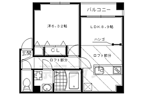 京都府京都市南区西九条島町（賃貸マンション1LDK・4階・36.79㎡） その2