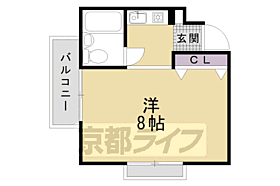 ピノハウス 107 ｜ 京都府京都市中京区西ノ京原町（賃貸アパート1K・1階・19.69㎡） その2