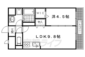 京都府長岡京市奥海印寺竹ノ下（賃貸マンション1LDK・3階・35.19㎡） その2