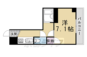 京都府長岡京市開田1丁目（賃貸マンション1K・2階・22.98㎡） その2