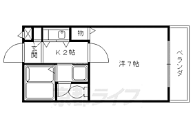 京都府向日市寺戸町西野辺（賃貸マンション1K・2階・22.94㎡） その2