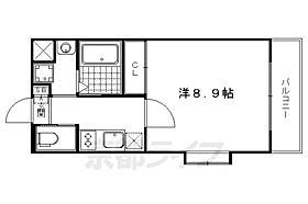 京都府京都市左京区岩倉中在地町（賃貸マンション1K・2階・27.36㎡） その2