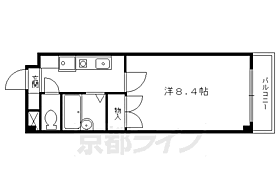 グランデ36 210 ｜ 京都府京都市左京区田中南西浦町（賃貸マンション1K・2階・25.00㎡） その2