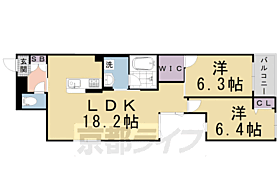 京都府京都市下京区永原町（賃貸マンション2LDK・2階・66.79㎡） その2