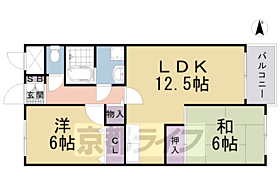 京都府京都市南区西九条蔵王町（賃貸マンション2LDK・6階・58.25㎡） その2