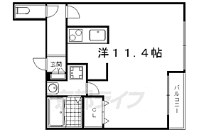 ヴィラ北白川 104 ｜ 京都府京都市左京区田中高原町（賃貸マンション1R・1階・29.13㎡） その2