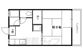 サニーコーポ岡崎 201 ｜ 京都府京都市左京区岡崎西福ノ川町（賃貸アパート1K・2階・21.21㎡） その2