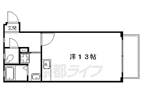 白川楽舎 206 ｜ 京都府京都市左京区北白川小倉町（賃貸マンション1R・2階・30.70㎡） その2