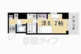 キャンパスヴィレッジ京都今出川通 611 ｜ 京都府京都市上京区東上善寺町（賃貸マンション1R・6階・22.00㎡） その2