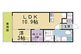 京都府向日市寺戸町岸ノ下（賃貸アパート1LDK・1階・33.27㎡） その2