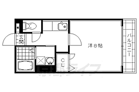 ハイム西北小路 203 ｜ 京都府京都市上京区西北小路町（賃貸アパート1K・2階・30.00㎡） その2