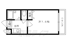 ヒューマンハイツ 403 ｜ 京都府京都市上京区常陸町（賃貸マンション1K・4階・22.80㎡） その2