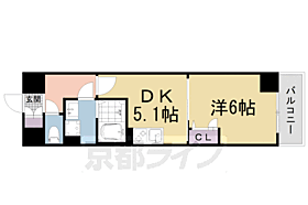 セオリー　京都アビテＤ．Ｃ． 309 ｜ 京都府京都市左京区一乗寺大新開町（賃貸マンション1DK・3階・30.68㎡） その2