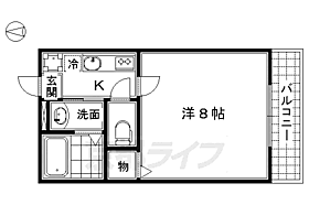 フラッティ梅小路 101 ｜ 京都府京都市下京区南夷町（賃貸マンション1K・1階・23.18㎡） その2