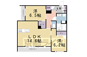 京都府京都市下京区木津屋町（賃貸マンション2LDK・3階・66.51㎡） その2