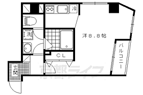 ウインドベル北大路 702 ｜ 京都府京都市北区小山下内河原町（賃貸マンション1K・7階・27.76㎡） その2