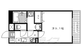 マリベール北山 208 ｜ 京都府京都市北区上賀茂豊田町（賃貸マンション1K・2階・27.00㎡） その2