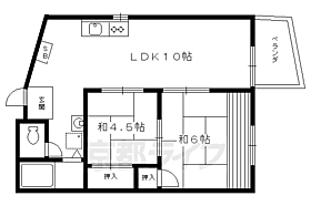 ヴィラさぎの森 30 ｜ 京都府京都市左京区修学院薬師堂町（賃貸マンション2LDK・3階・41.53㎡） その2