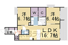 コート学林 205 ｜ 京都府京都市下京区学林町（賃貸マンション2LDK・2階・72.93㎡） その2