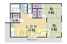 (有)番匠工務店 2LDKの間取図画像
