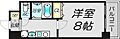 新梅田プライム8階6.4万円