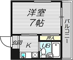 間取図画像 ワンルーム